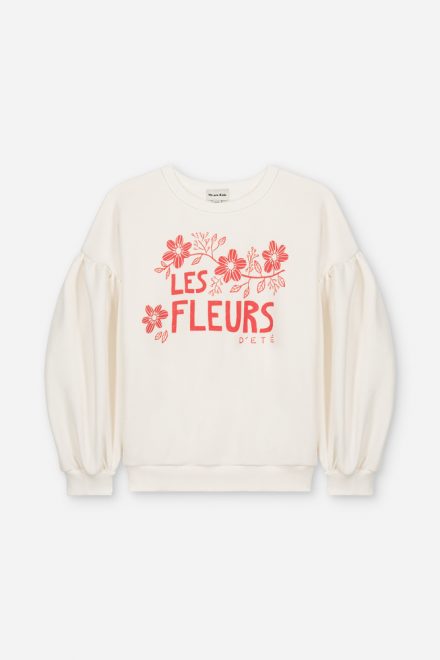 Sweat lili antique white les fleurs