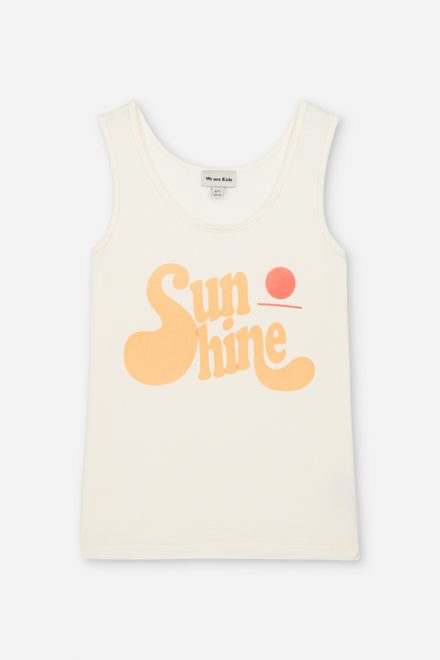 Debardeur marcel antique white sunshine