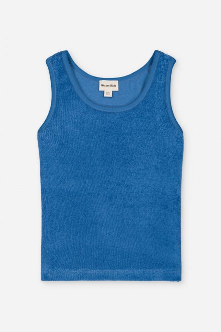 Debardeur marcel terry bright blue