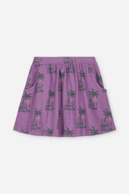 Jupe oda green palms