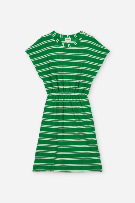 Robe april summer green stripes