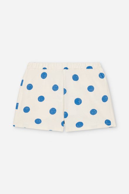 Short karl blue dots