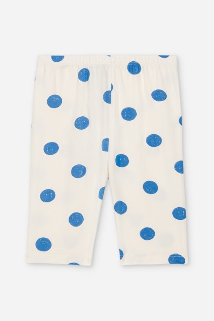 Cycliste eddy blue dots