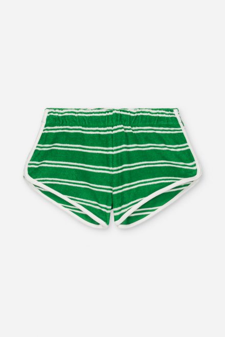 Short juju summer green stripes