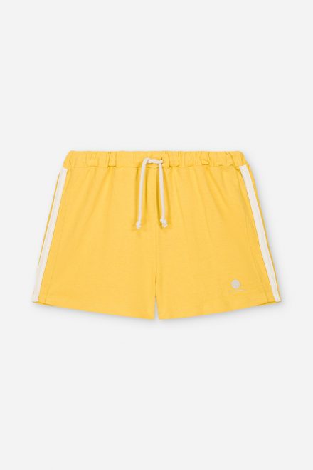 Short marlow shiny yellow