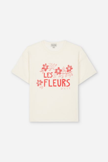 Tee dylan antique white les fleurs